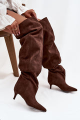  Laarzen met hoge hakken model 219135 Step in style 