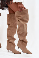  Laarzen met hoge hakken model 219136 Step in style 
