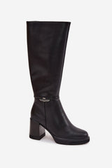  Laarzen met hoge hakken model 219586 Step in style 