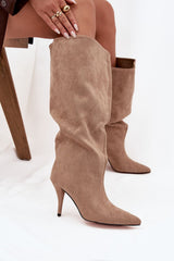  Laarzen met hoge hakken model 219854 Step in style 