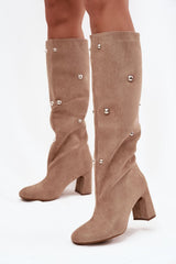  Laarzen met hoge hakken model 219861 Step in style 