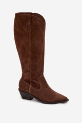  Laarzen met hoge hakken model 220211 Step in style 