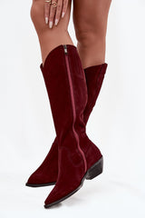  Laarzen met hoge hakken model 220212 Step in style 