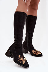  Laarzen met hoge hakken model 220214 Step in style 