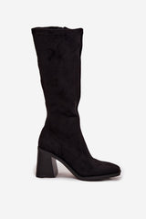  Laarzen met hoge hakken model 220222 Step in style 