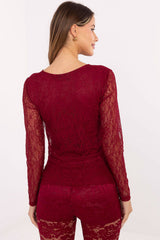  Kanten blouse model 220323 Italy Moda 