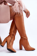  Laarzen met hoge hakken model 220513 Step in style 