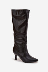  Laarzen met hoge hakken model 220724 Step in style 