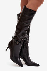  Laarzen met hoge hakken model 220726 Step in style 