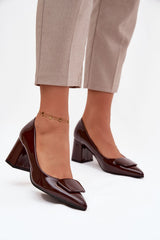  Pumps met dikke hak model 220885 Step in style 