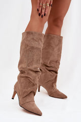  Laarzen met hoge hakken model 221153 Step in style 