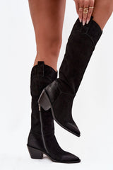  Laarzen met hoge hakken model 221160 Step in style 