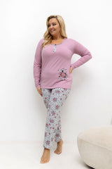  Plus Size Pyjama model 221188 Forever Pink 