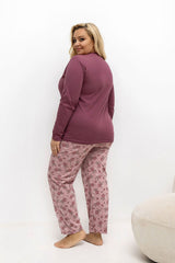  Plus Size Pyjama model 221191 Forever Pink 