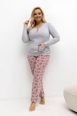  Plus Size Pyjama model 221192 Forever Pink 