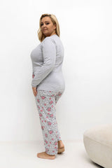  Plus Size Pyjama model 221194 Forever Pink 