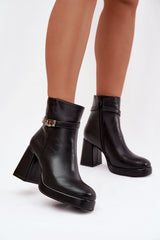  Laarsjes met hoge hak model 221521 Step in style 