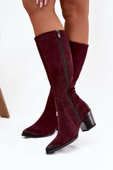  Laarzen met hoge hakken model 221524 Step in style 