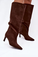  Laarzen met hoge hakken model 222532 Step in style 