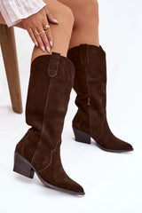  Laarzen met hoge hakken model 222727 Step in style 