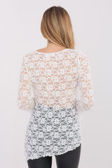  Kanten blouse model 222814 Factory Price 
