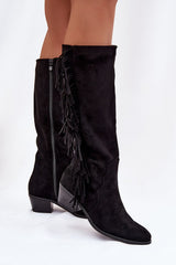  Laarzen met hoge hakken model 223002 Step in style 