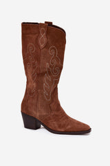  Laarzen met hoge hakken model 223007 Step in style 