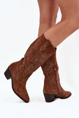  Laarzen met hoge hakken model 223007 Step in style 