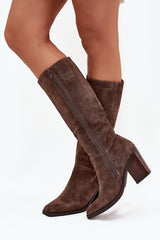  Laarzen met hoge hakken model 223008 Step in style 