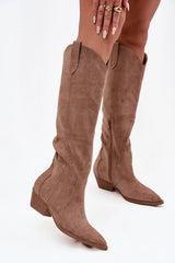  Laarzen met hoge hakken model 223004 Step in style 