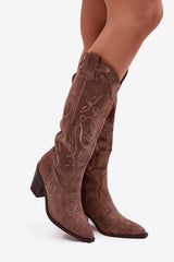  Laarzen met hoge hakken model 223006 Step in style 