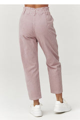  corduroy broek model 223241 Makadamia 