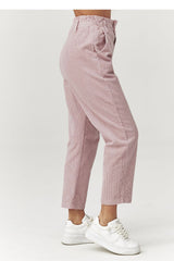  corduroy broek model 223241 Makadamia 