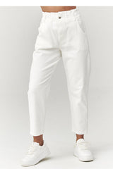  corduroy broek model 223242 Makadamia 