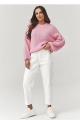  corduroy broek model 223242 Makadamia 