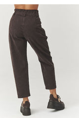  corduroy broek model 223243 Makadamia 
