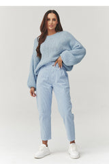  corduroy broek model 223244 Makadamia 