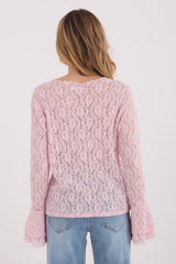  Kanten blouse model 223407 Italy Moda 