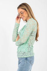  Kanten blouse model 223839 Rue Paris 