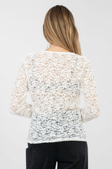  Kanten blouse model 223842 Rue Paris 