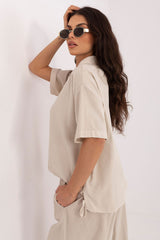 Overhemd met korte mouwen model 226019 Italy Moda 