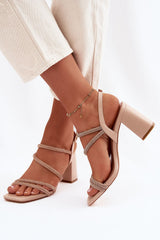  sandalen op hak model 226326 Step in style 