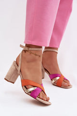  sandalen op hak model 226337 Step in style 
