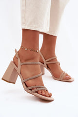  sandalen op hak model 226326 Step in style 