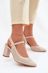  sandalen op hak model 226504 Step in style 