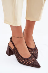  sandalen op hak model 226505 Step in style 
