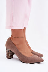  Pumps met dikke hak model 227175 Step in style 