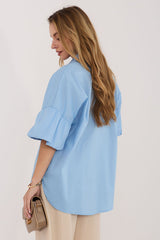  Overhemd met lange mouwen model 227874 Italy Moda 