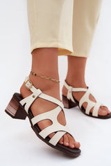 sandalen op hak model 227908 Step in style 