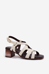  sandalen op hak model 227908 Step in style 